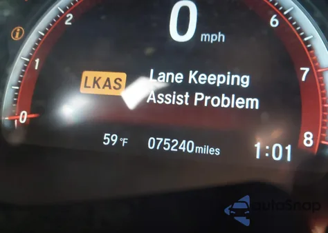 2019 Honda Civic Sport z USA, uszkodzony, nr VIN 2HGFC2F81KH537860